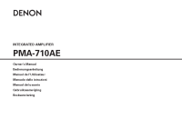 Denon PMA-710-AE-Owners-Manual 